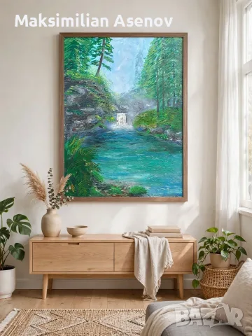 Авторска акрилна картина, снимка 4 - Картини - 56106738