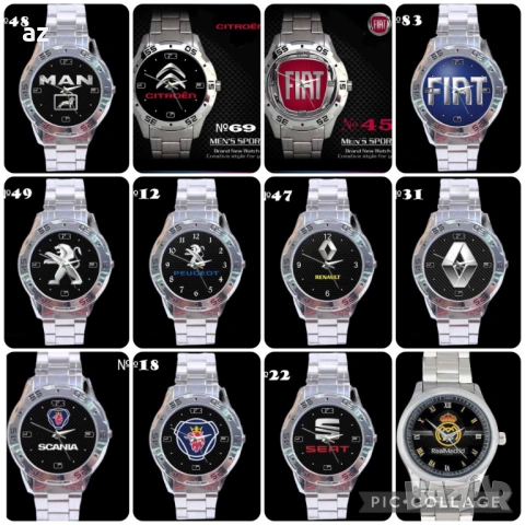 Часовници на различни марки автомобили., снимка 7 - Мъжки - 34548430