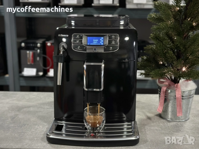 Кафемашина Saeco Intelia Deluxe Made In Italy, снимка 2 - Кафемашини - 52845814