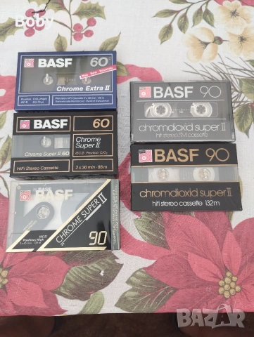 Нови аудио касети BASF