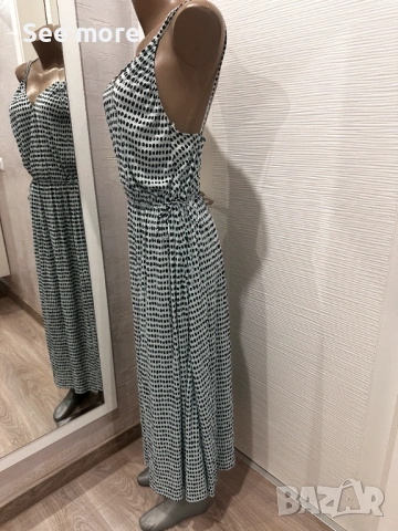 ZARA дълга рокля М, снимка 5 - Рокли - 53571900