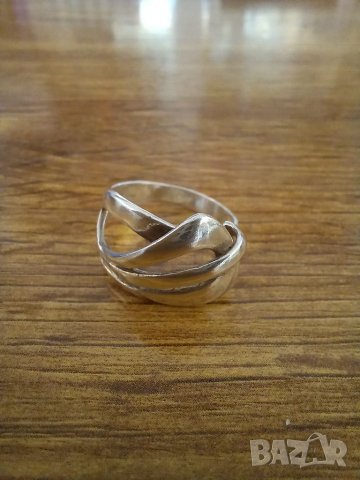 Сребърен пръстен, снимка 1 - Пръстени - 39527247