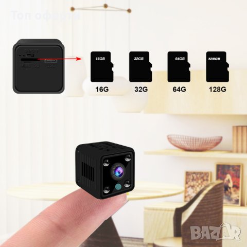 Уникална Мини скрита камера IP x6, снимка 5 - IP камери - 41040125