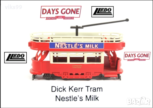 Трамвай Dick Kerr LLEDO DAYS GONE