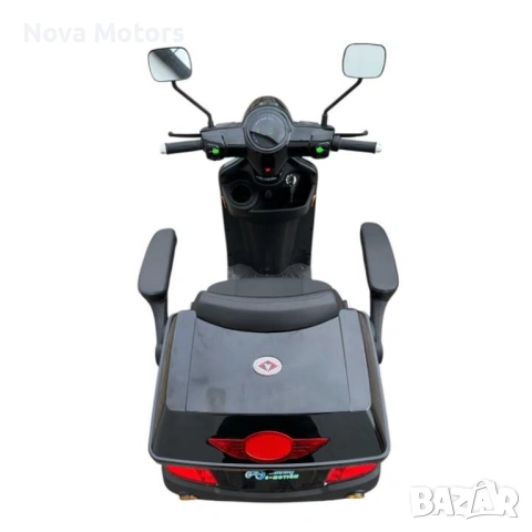 Електрическа Триколка FM1 1500W Черна, снимка 5 - Мотоциклети и мототехника - 53792563