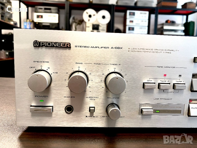 Vintage усилвател Pioneer, снимка 5 - Ресийвъри, усилватели, смесителни пултове - 53619706