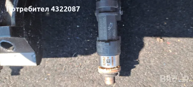 Бензинови дюзи и горивна рейка  FORD FIESTA Форд Фиеста 1.2 60 к.с 2009-2013Г, снимка 7 - Части - 49881877