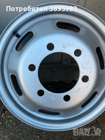 Оригинални джанти за Ивеко Дейли 16 Iveko Dayli, снимка 2 - Гуми и джанти - 52746622