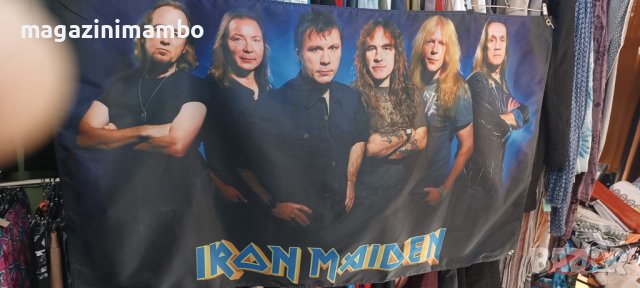 IRON MAIDEN Flags-4 размера, снимка 2 - Китари - 42732937