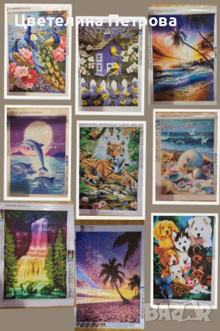 Облепен 5D диамантен гоблен, размер 30х40 , снимка 1