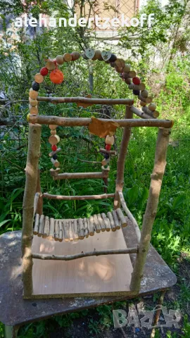 Кацалка за папагал с люлка, снимка 3 - За птици - 50097804