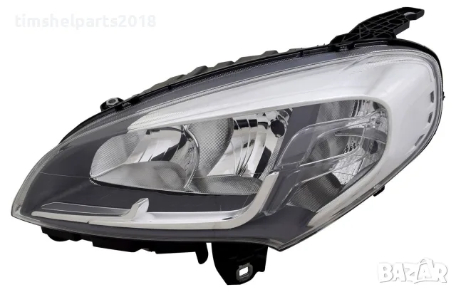 Фар Хромиран за Fiat Doblo 2015-2022 - Шофьорска страна