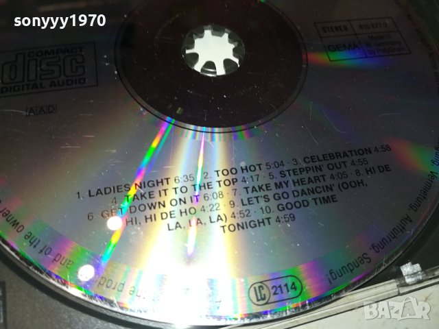 KOOL & THE GANG CD-MADE IN WEST GERMANY 1602240905, снимка 16 - CD дискове - 44318944