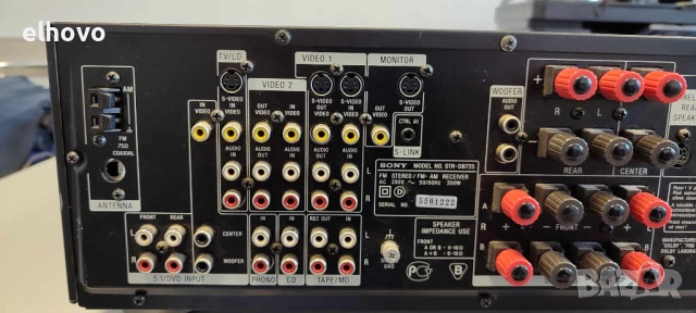 Ресивър SONY STR-DB725#1, снимка 8 - Ресийвъри, усилватели, смесителни пултове - 50680745