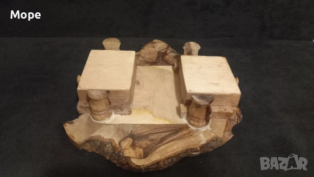 Дървена дъска за шах , снимка 6 - Шах и табла - 52471746