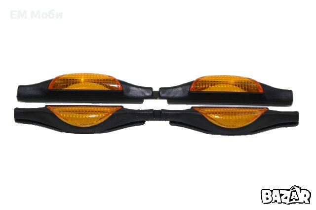 Протектор за Автомобилна Врата със Светлоотразител 2бр. комплект - Син / Червен / Оранжев, снимка 6 - Аксесоари и консумативи - 40107279