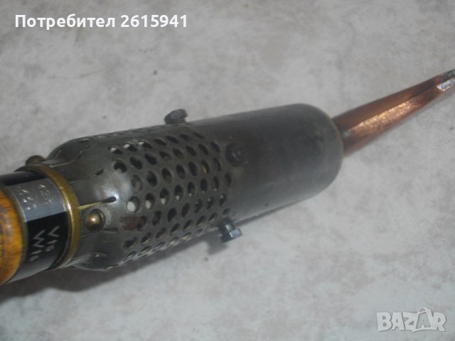 330 Вата Мощен Ел.Поялник Профи Старо Качество-RAPIDE-Масивен-Човка 9см Медна-Отличен, снимка 15 - Поялници и запояване - 41813298