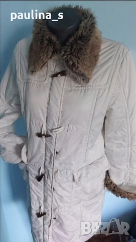 Два броя / Топла парка тип шуба , снимка 14 - Палта, манта - 43668562