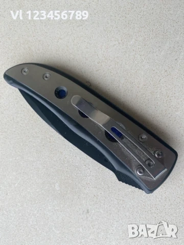 Сгъваем нож KLOTZLI / 90х200 mм /, снимка 6 - Ножове - 53845406