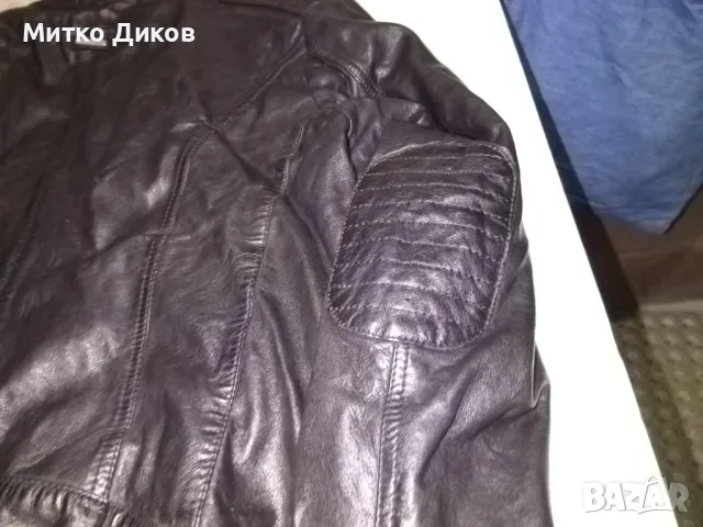 Cabrini марково рокерско яке естествена кожа олекотено размер Л, снимка 16 - Якета - 49964139