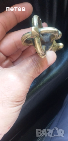 Бронзов тибетски   ритуален амулет., снимка 4 - Антикварни и старинни предмети - 51463790