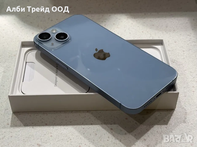 iPhone 14 128GB Blue – Перфектен, 100% Батерия!, снимка 7 - Apple iPhone - 53719582