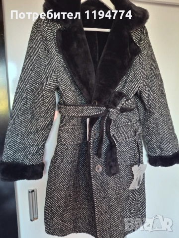 Двулицево палто, снимка 8 - Палта, манта - 52160304