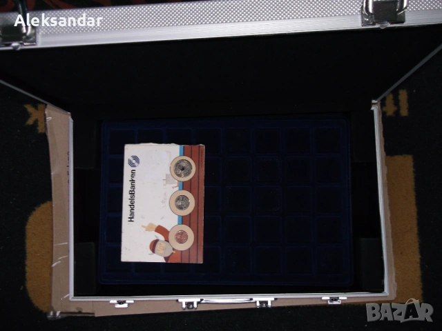 Алуминиеви куфарчета за нумизмати, снимка 3 - Нумизматика и бонистика - 53858118