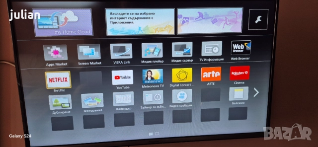 Телевизор "Смарт" с Интернет Панасоник 43 инча, снимка 2 - Телевизори - 52883746