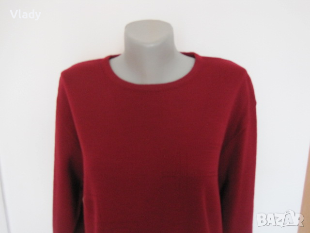 Вишнева блуза, снимка 2 - Блузи с дълъг ръкав и пуловери - 36274637
