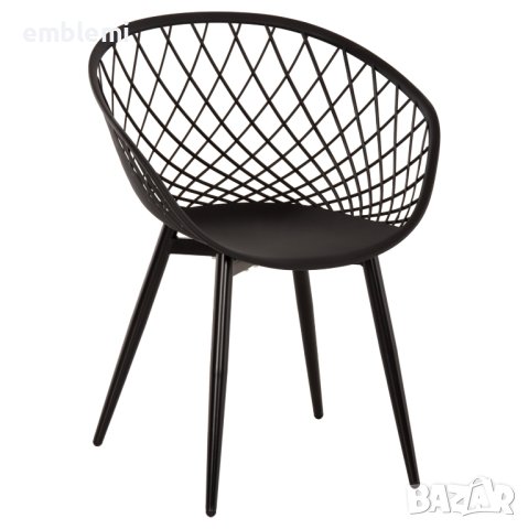 Стол трапезен ARMCHAIR ARIADNE HM8001 Черен, снимка 1 - Столове - 44275667