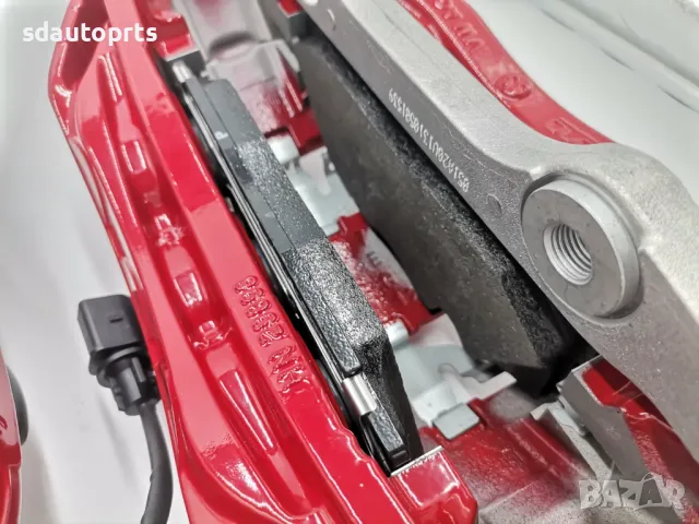К-т Нови Червени Спирачни Апарати Audi S4 8W B9 S5 F5 350mm , снимка 12 - Части - 48042516