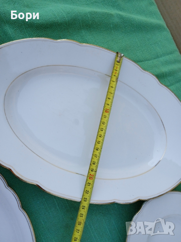 Немски порцелан плата, снимка 13 - Чинии - 36224365