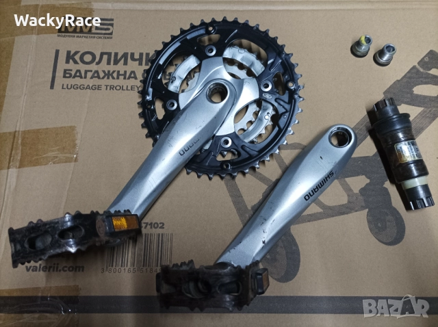 Курбели Shimano + Средно движение Octalink