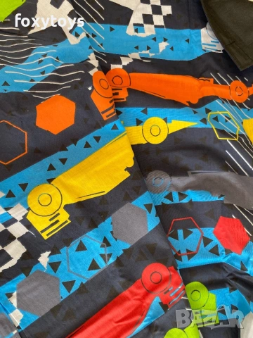 Детски спален комплект Формула 1/Formula 1, 140×200 cm, 70×90 cm, снимка 7 - Спално бельо и завивки - 48465165