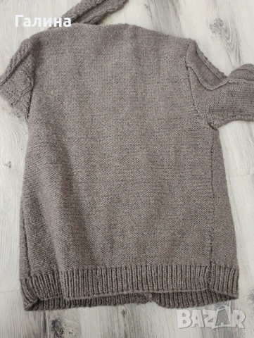 Две жилетки   ръчно плетиво, снимка 7 - Жилетки - 52775889