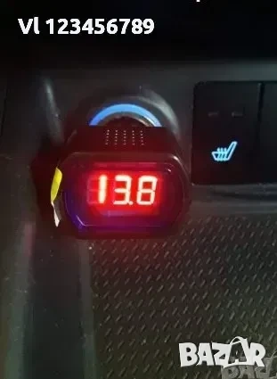 Дигитален волтметър ,тестер 12/24 волта