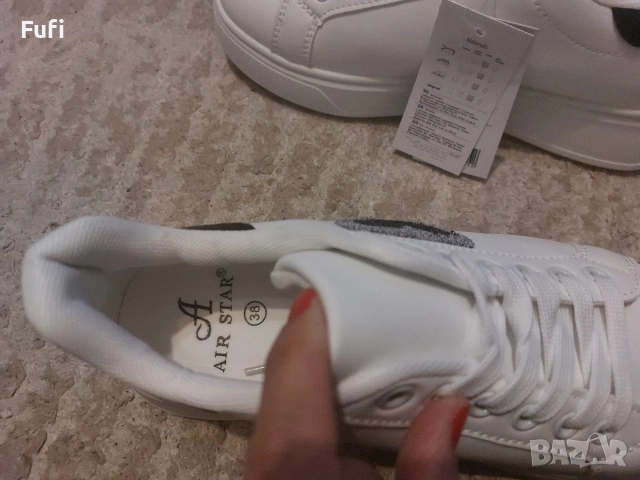 35 лв, нови маратонки с етикет, 38 номер, стелка 24 см , снимка 5 - Маратонки - 52792277