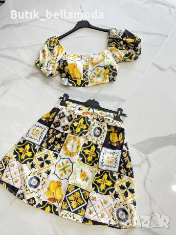Летни сетове пола+топ Итали, снимка 11 - Комплекти - 50756696