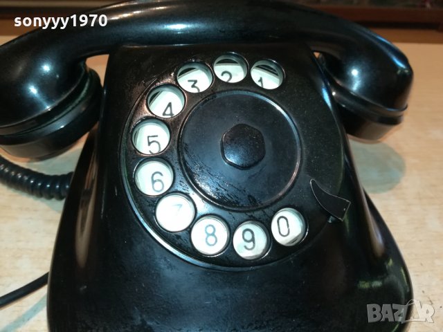 АНТИКА СТАР БГ ТЕЛЕФОН-1963г-КАТО НОВ 0410211116, снимка 5 - Антикварни и старинни предмети - 34342542