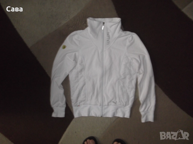 Горнище PUMA-FERRARI  дамско,М, снимка 2 - Спортни екипи - 52190479