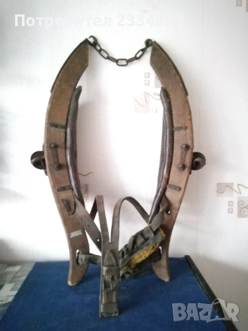 Хомути за теглене от магарета,коне,волове, различни модели и размери., снимка 12 - Антикварни и старинни предмети - 38310110