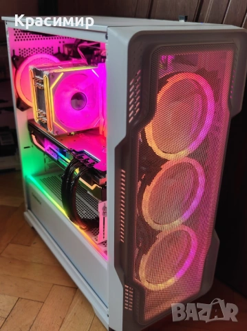 Геймърски компютър Ryzen 5800x,MSI GeForce RTX 3080 Suprim,32gb ddr4,1tb nvme, снимка 3 - Геймърски - 53210469