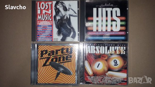 Компакт дискове - Lost In Music/Hooked On Hits/ PartyZone/ Absolute music 19