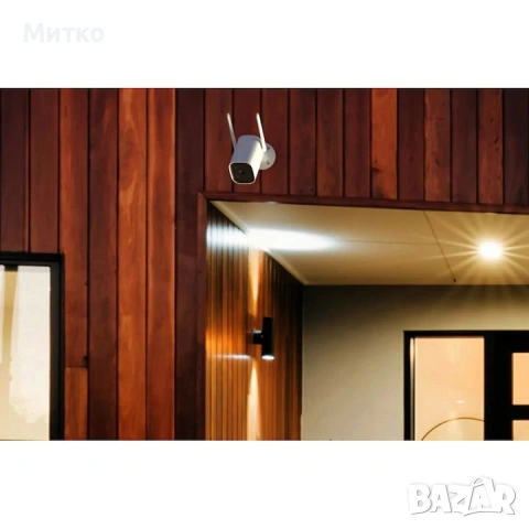 Камера за наблюдение SETTI+ SC940 4MP 2K, бяла, Wi-Fi, детекция на движение, комплект, снимка 3 - Други - 53840290