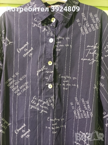 Дамска дълга риза , снимка 11 - Ризи - 52621093
