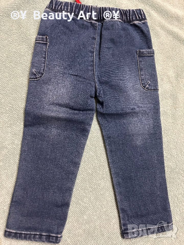 Нови дънки с етикет 92-98 , снимка 9 - Бебешки дънки - 44708771