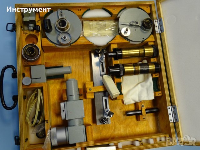 Микроскоп инструментален ИМЦ 100х50А USSR, снимка 12 - Други инструменти - 44475670