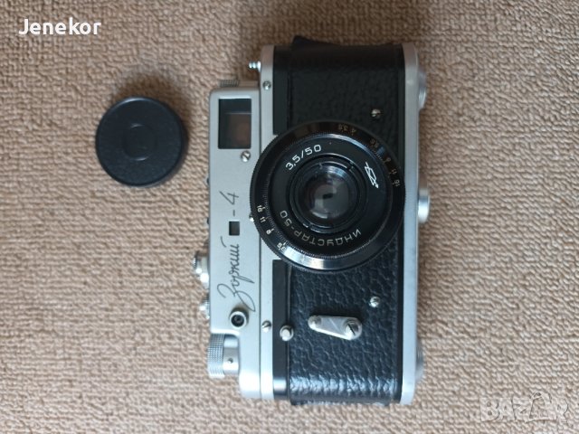 Винтидж фотоапарат Zorki 4, снимка 3 - Антикварни и старинни предмети - 42428364