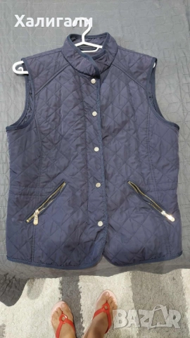 Елекq тънка грейка Зара Zara, тъмносин, втален, размер L